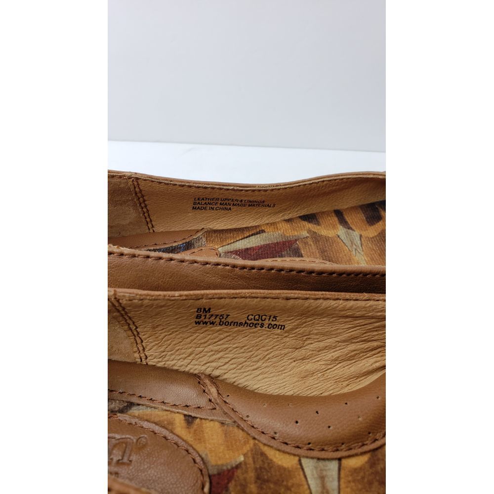 Born Lilly Slip On Leather Knot Ballet Flats Shoes - Picture 4 of 8